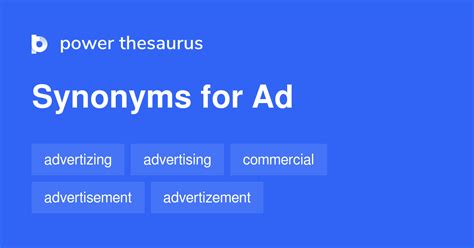 ad synonym